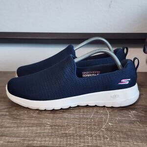 Skechers Go Walk Joy Aurora Women's Casual Comfort Slip-On Shoes Size 10 Blue